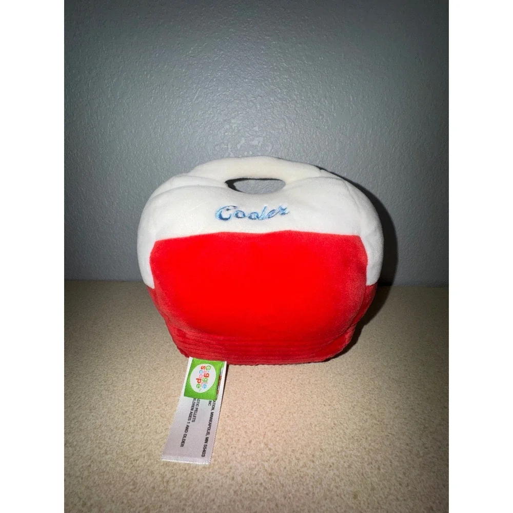 Gigglescape Plush Cooler Red White Blue Soft Toy Collectible Target Brand 6 Inch